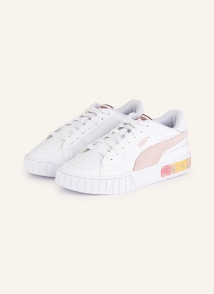 PUMA Sneaker CALI STAR SPLASH, Color: WHITE/ ROSE (Image 1)