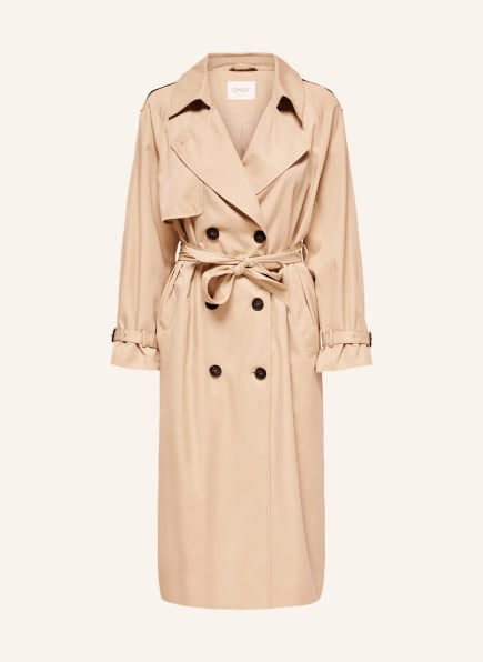 ONLY Trench coat, Color: CAMEL (Image 1)