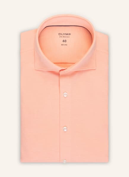 OLYMP Jerseyhemd No. Six 24/Seven super slim, Farbe: LACHS (Bild 1)
