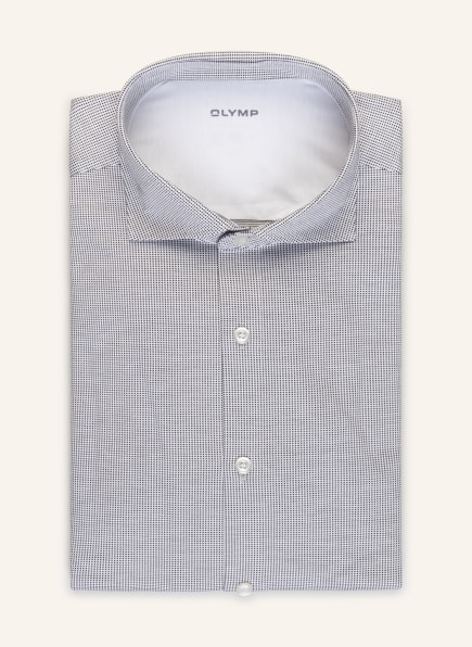 OLYMP Jerseyhemd No. Six 24/Seven super slim, Farbe: SCHWARZ/ WEISS (Bild 1)