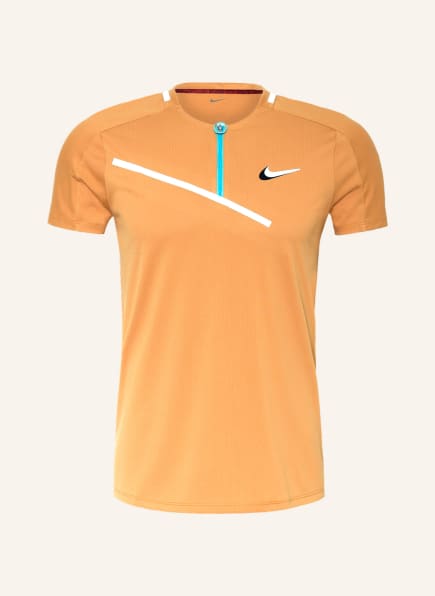 Nike Tennisshirt COURT SLAM, Farbe: ORANGE (Bild 1)