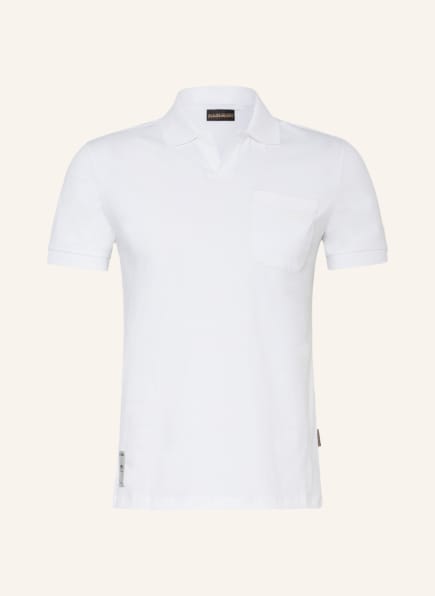 NAPAPIJRI Jersey polo shirt FENIX, Color: WHITE (Image 1)