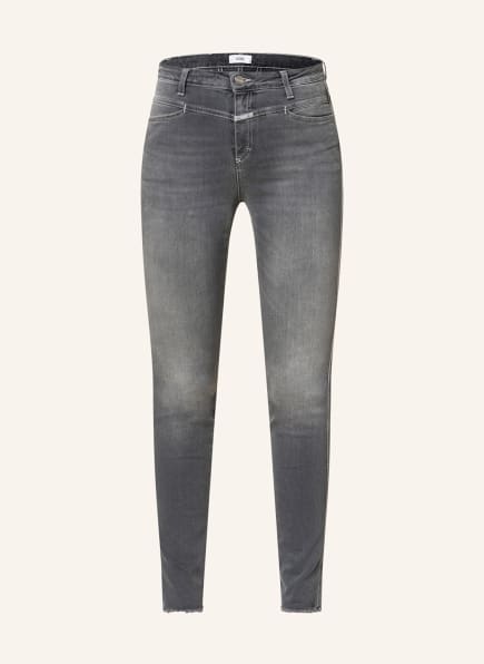 CLOSED Skinny Jeans SKINNY PUSHER, Farbe: MGY MID GREY (Bild 1)