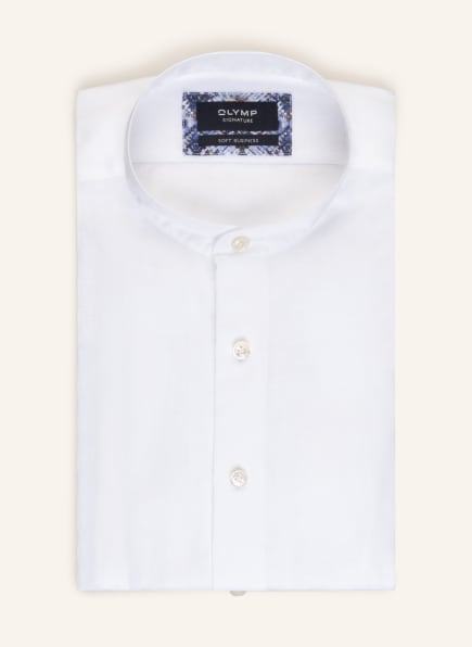 OLYMP SIGNATURE Leinenhemd tailored fit , Farbe: WEISS (Bild 1)