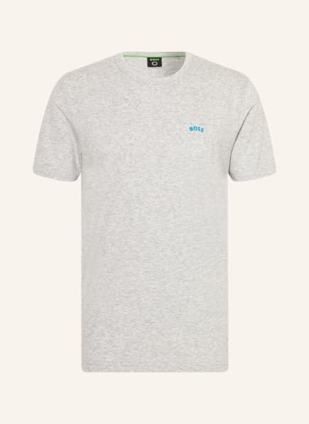 BOSS T-Shirt CURVED, Farbe: HELLGRAU (Bild 1)