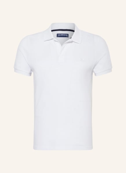 VILEBREQUIN Piqué-Poloshirt, Farbe: WEISS (Bild 1)