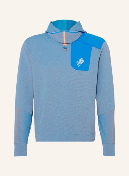 new balance Hoodie SPEED SHIFT, Color: LIGHT BLUE (Image 1)