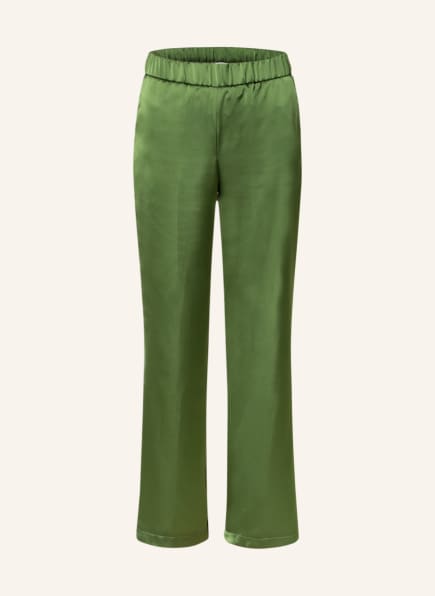 LIU JO Wide leg trousers, Color: GREEN (Image 1)