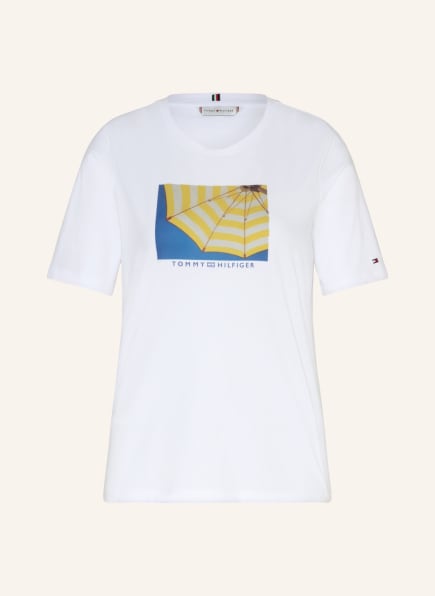 TOMMY HILFIGER T-Shirt , Farbe: WEISS/ BLAU/ GELB (Bild 1)