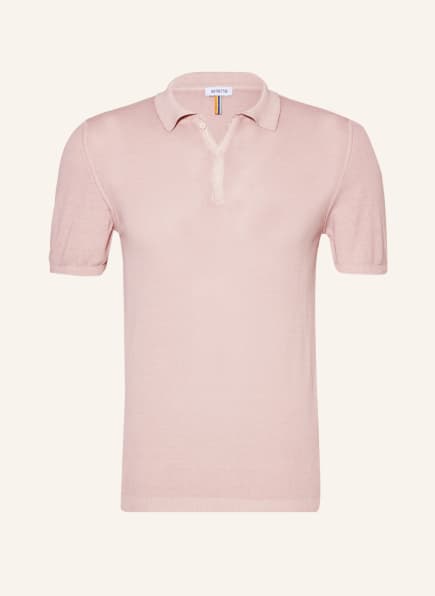 Soft pink polo shirt Clearance