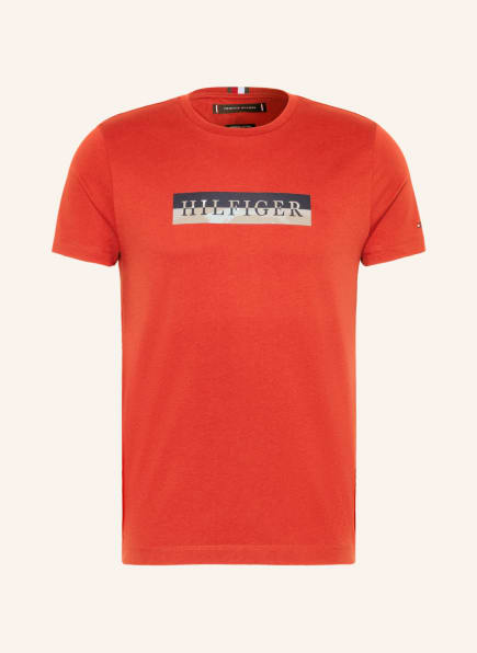 TOMMY HILFIGER T-Shirt , Farbe: DUNKELROT (Bild 1)