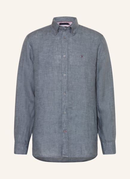 TOMMY HILFIGER Leinenhemd Regular Fit , Farbe: DUNKELBLAU (Bild 1)