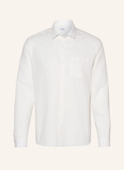 PAUL Hemd Comfort Fit mit Leinen, Farbe: WEISS (Bild 1)