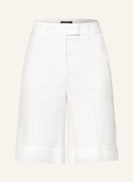 LUISA CERANO Shorts with linen, Color: WHITE (Image 1)