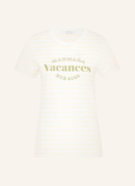 Max Mara T-shirt CAPRERA, Color: LIGHT YELLOW (Image 1)