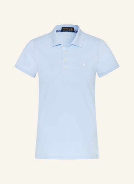 POLO GOLF RALPH LAUREN Piqué-Poloshirt Tailored Fit, Farbe: HELLBLAU (Bild 1)