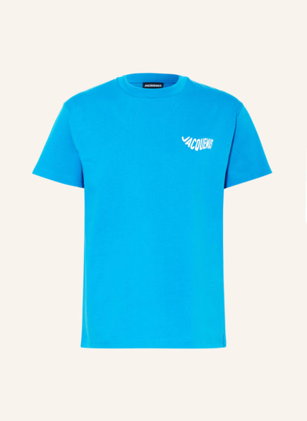 JACQUEMUS T-shirt LE TSHIRT VAGUE, Color: BLUE (Image 1)