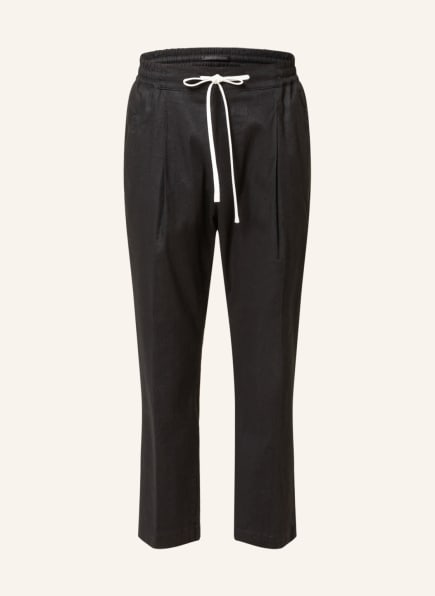DRYKORN Trousers DENVER in jogger style, Color: BLACK (Image 1)