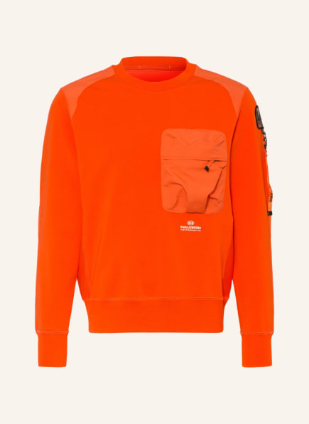 PARAJUMPERS Sweatshirt SABRE im Materialmix , Farbe: NEONORANGE (Bild 1)