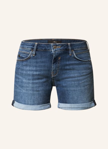 mavi Denim shorts PIXIE, Color: 80377 mid blue str (Image 1)