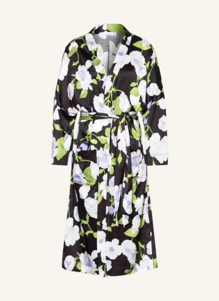 SEM PER LEI Kimono mit 3/4-Arm, Farbe: SCHWARZ/ WEISS/ HELLGRÜN (Bild 1)