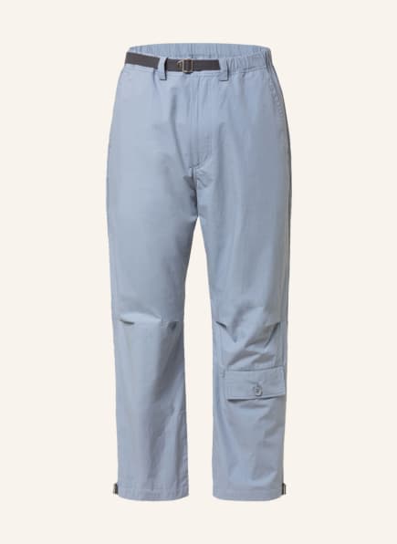 KENZO Trousers with cropped leg length, Color: BLUE GRAY (Image 1)
