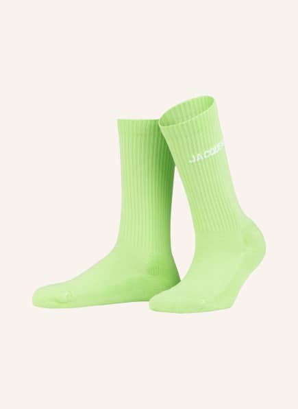 Modefarben grün Herren-Socken Trendfarben Pique-Rand 