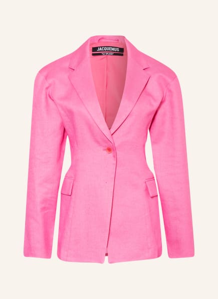 JACQUEMUS Blazer with linen , Color: PINK (Image 1)