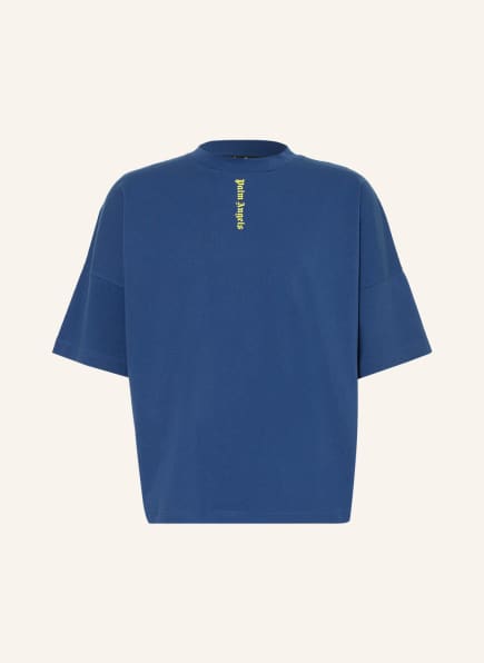 Palm Angels Oversized shirt, Color: BLUE/ YELLOW (Image 1)