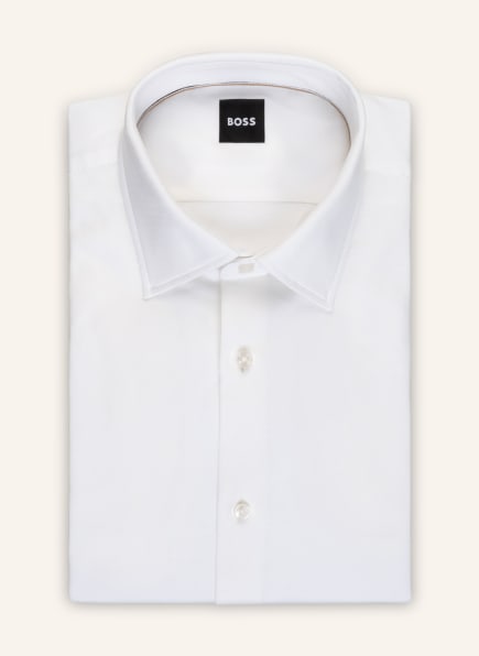 BOSS Jerseyhemd HANK Slim Fit, Farbe: ECRU (Bild 1)