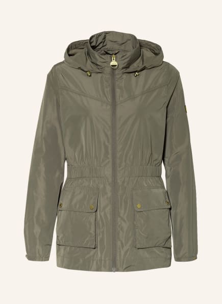 barbour khaki parka