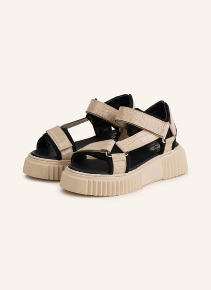 Pertini Platform sandals, Color: BEIGE (Image 1)