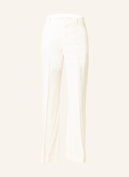 Chloé Wide leg trousers with linen and 