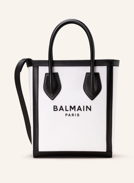 BALMAIN Shopper B-ARMY, Color: WHITE/ BLACK (Image 1)