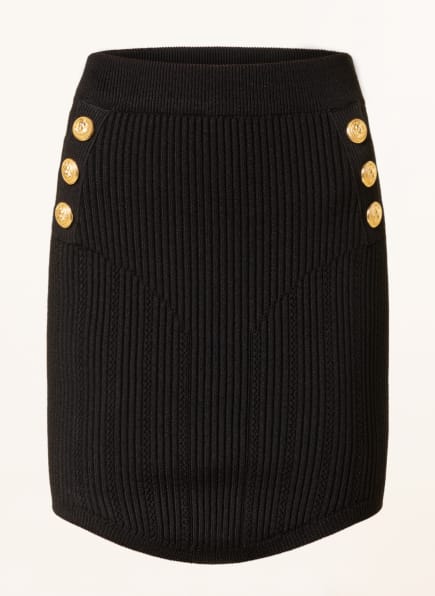 BALMAIN Skirt , Color: BLACK (Image 1)