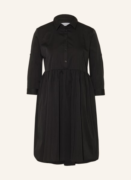 darling harbour Dress with 3/4 sleeve, Color: BLACK (Image 1)