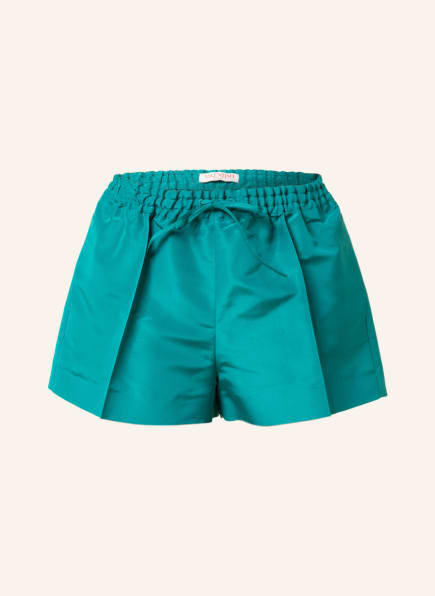 VALENTINO Silk shorts, Color: TEAL (Image 1)