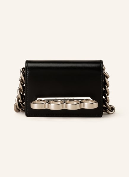 Alexander McQUEEN Micro Bag THE FOUR RING, Farbe: SCHWARZ (Bild 1)