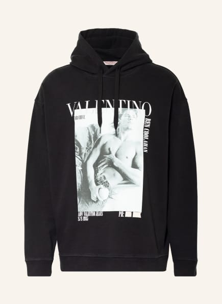 VALENTINO Oversized hoodie , Color: BLACK (Image 1)