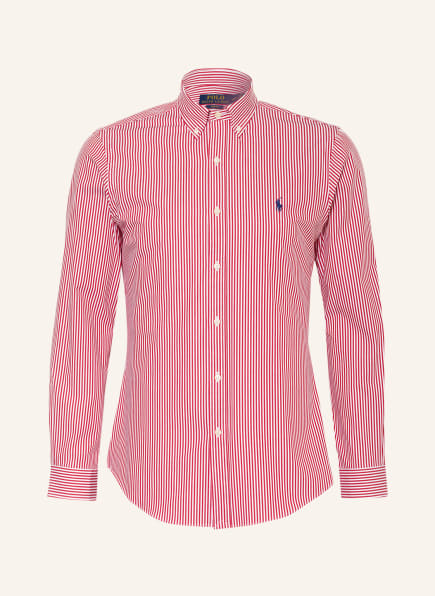 POLO RALPH LAUREN Hemd Slim Fit, Farbe: WEISS/ ROT (Bild 1)
