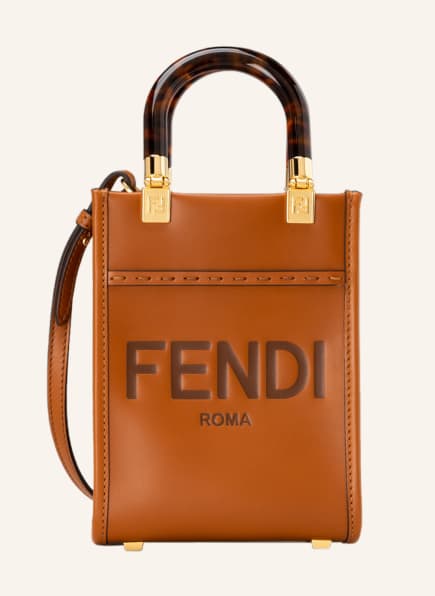 FENDI Crossbody bag SUNSHINE MINI , Color: COGNAC (Image 1)