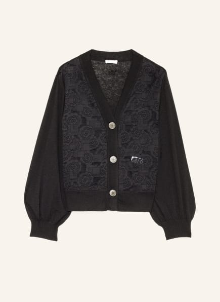 ERES Lounge jacket FRECKLES made of cashmere, Color: BLACK (Image 1)