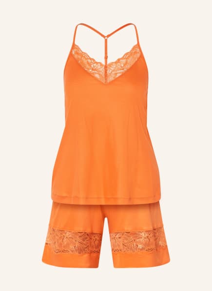 HANRO Shorty-Schlafanzug JUNA, Farbe: ORANGE (Bild 1)