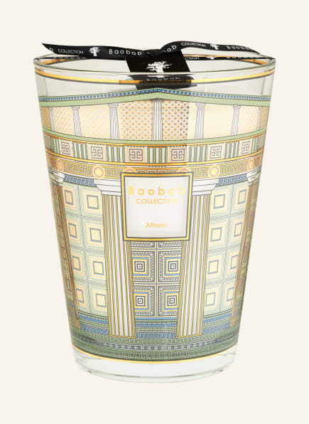 Baobab COLLECTION Duftkerze ATHENS , Farbe: WEISS/ MINT/ GOLD (Bild 1)