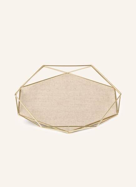 umbra Tray PRISMA, Color: GOLD (Image 1)
