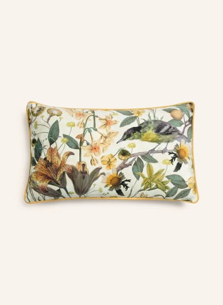 ESSENZA Velvet decorative cushion LISA, Color: LIGHT YELLOW (Image 1)