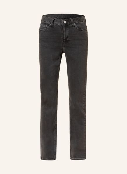 WEEKDAY Straight Jeans TWIG, Color: 000 Black Dark (Image 1)