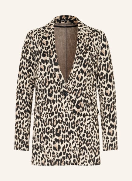 MARC AUREL Jersey blazer, Color: BEIGE/ BLACK (Image 1)