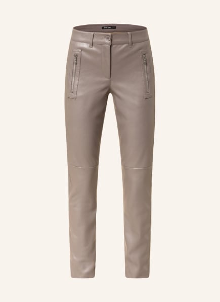MARC AUREL Hose in Lederoptik , Farbe: TAUPE (Bild 1)