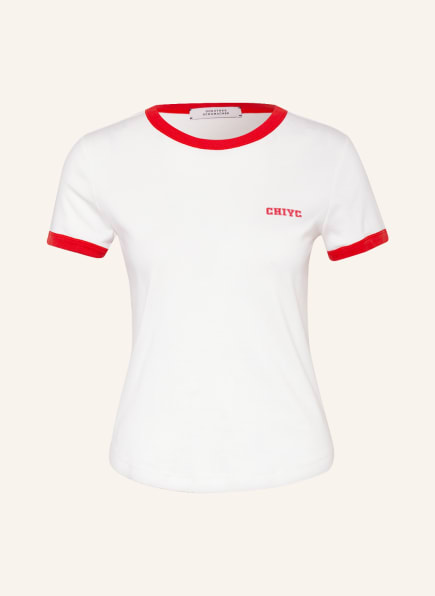 DOROTHEE SCHUMACHER T-Shirt, Farbe: WEISS/ ROT (Bild 1)